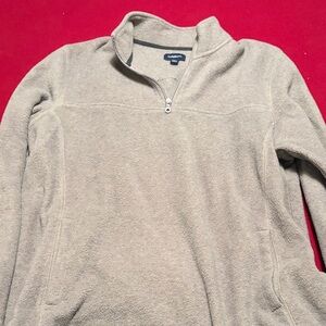 Croft & Barrow Men's Tan Zip-Up Sweater